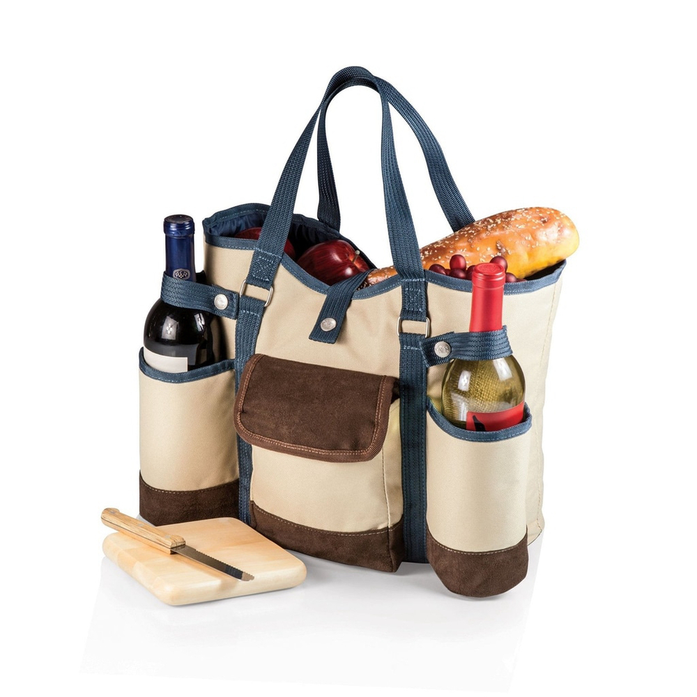Legacy Picnic Time Wine & Cheese Tote Bag NWT